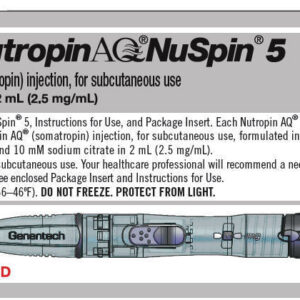 nutropin aq nuspin 5mg