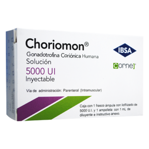 CHORIOMON 5000IU HCG ibsa