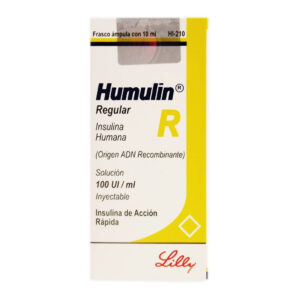 HUMULIN R 100IU VIAL