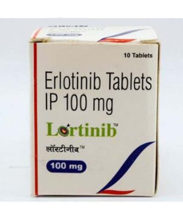 Lortinib Erlotinib 100 mg Tablet 10’S