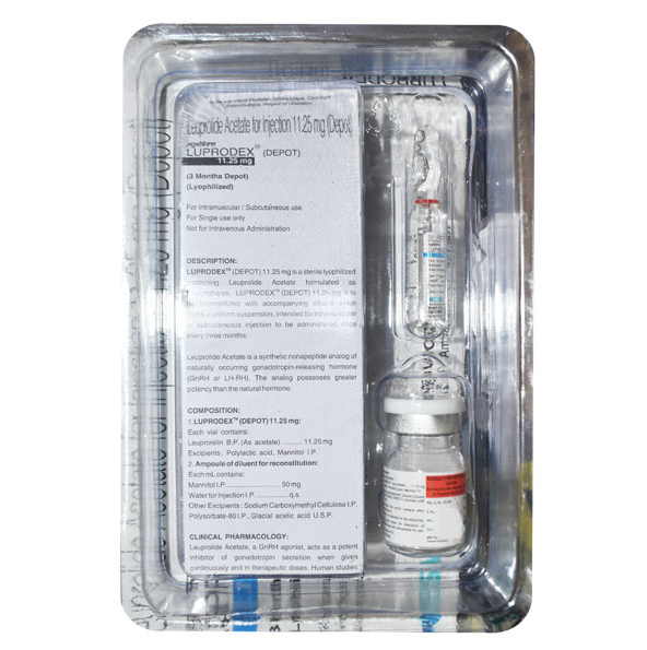 Luprodex Leuprolide 11.25 Mg Injection (3)