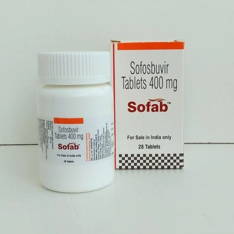 Sofab Sofosbuvir 400 mg Tablets (2)