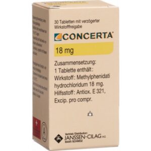 Concerta 30x 18mg