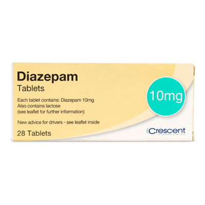 Diazepam 10mg Tablets 28s FF 1 Crescent